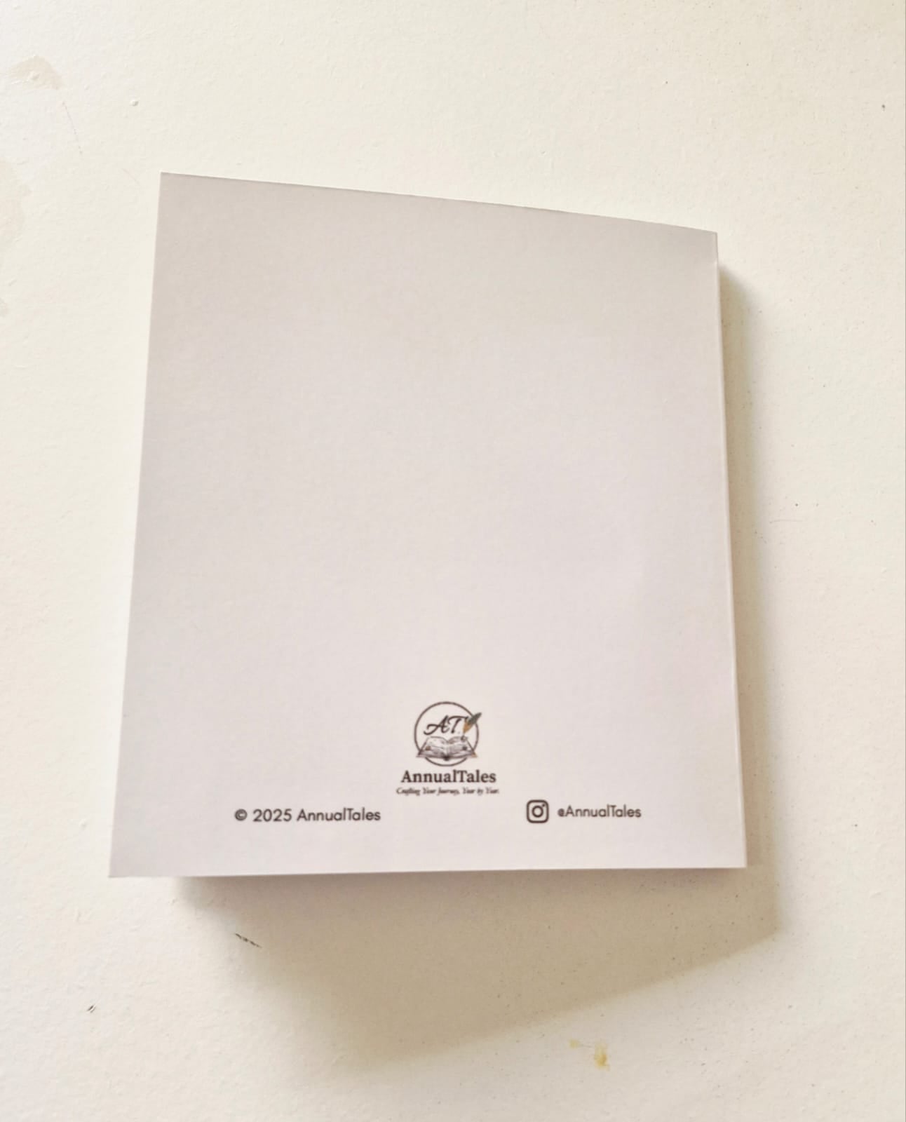 Back cover of comic sticker book